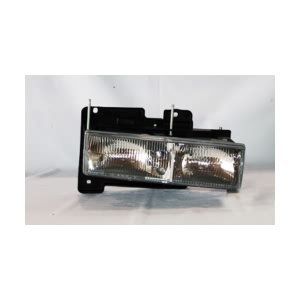 TYC Passenger Side Replacement Headlight for 1990 Chevrolet C1500 - 20-1668-00