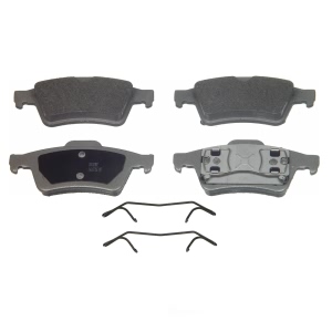 Wagner ThermoQuiet Semi-Metallic Disc Brake Pad Set for Renault - MX973