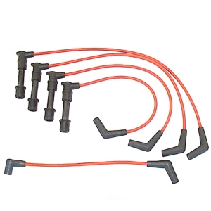 Denso Spark Plug Wire Set for 1989 Isuzu I-Mark - 671-4235