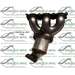 Davico Exhaust Manifold with Integrated Catalytic Converter for 2013 Volvo XC90 - 17363