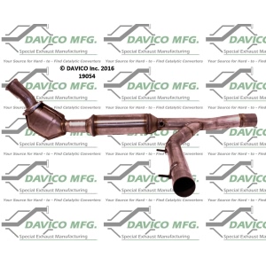 Davico Direct Fit Catalytic Converter and Pipe Assembly for 1997 Ford F-150 - 19054