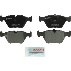 Bosch QuietCast™ Premium Organic Front Disc Brake Pads for 2001 BMW 525i - BP947