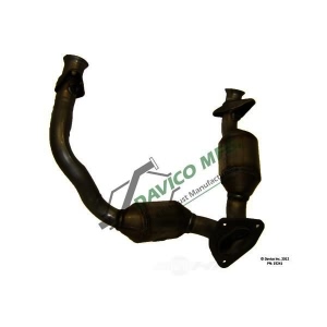 Davico Direct Fit Catalytic Converter and Pipe Assembly for 1999 Mazda B3000 - 19241