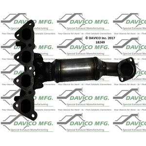 Davico Exhaust Manifold with Integrated Catalytic Converter for 2007 Kia Spectra5 - 18249