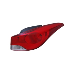 TYC Driver Side Outer Replacement Tail Light for 2011 Hyundai Elantra - 11-11832-00