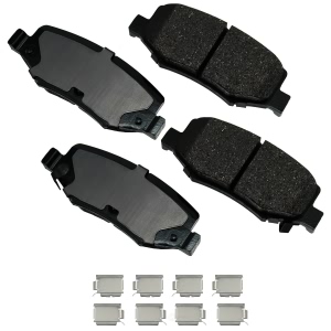 Akebono Pro-ACT™ Ultra-Premium Ceramic Rear Disc Brake Pads for 2009 Dodge Nitro - ACT1274A