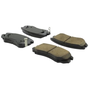 Centric Posi Quiet™ Ceramic Front Disc Brake Pads for 2008 Kia Sportage - 105.09240