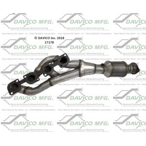 Davico Direct Fit Catalytic Converter for 2002 BMW 540i - 17178