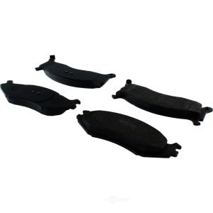 Centric Posi Quiet™ Semi-Metallic Brake Pads With Hardware for 1994 Dodge Shadow - 104.05240