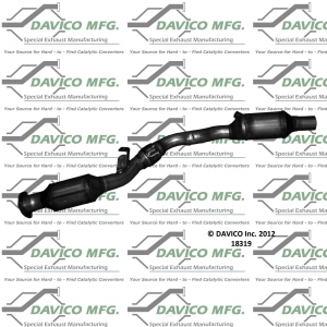 Davico Direct Fit Catalytic Converter and Pipe Assembly for 2004 Audi A4 Quattro - 18319
