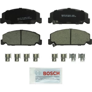 Bosch QuietCast™ Premium Ceramic Front Disc Brake Pads for 1989 Honda CRX - BC273