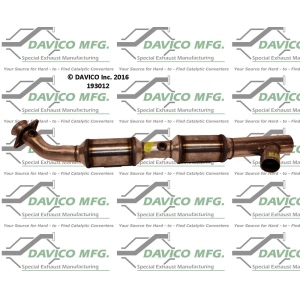 Davico Direct Fit Catalytic Converter and Pipe Assembly for 2008 Ford E-150 - 193012