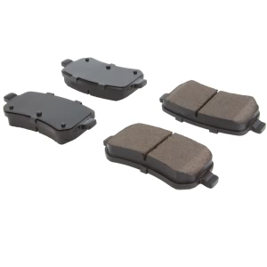 Centric Posi Quiet™ Ceramic Rear Disc Brake Pads for 2010 Dodge Journey - 105.10210