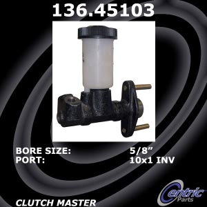 Centric Premium Clutch Master Cylinder for Mazda - 136.45103