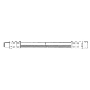 Centric Brake Hose for 1996 Audi A4 - 150.33344