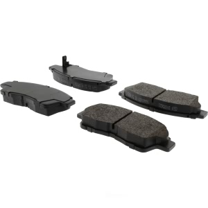 Centric Posi Quiet™ Extended Wear Semi-Metallic Front Disc Brake Pads for 1995 Geo Prizm - 106.05621