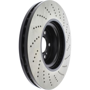 Centric SportStop Drilled 1-Piece Front Brake Rotor for 2006 Mercedes-Benz E55 AMG - 128.35118