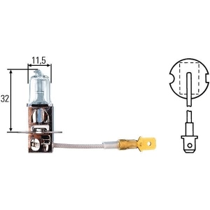 Hella Headlight Bulb, Headlight for BMW 650i xDrive - H83135041