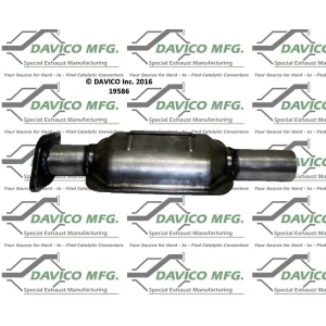 Davico Direct Fit Catalytic Converter for 2012 Ford Fusion - 19586