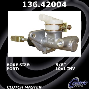 Centric Premium™ Clutch Master Cylinder for 1988 Nissan Stanza - 136.42004