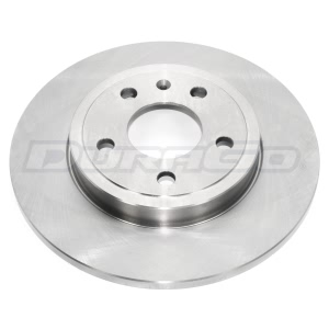 DuraGo Solid Rear Brake Rotor for 2007 Audi A4 - BR900434