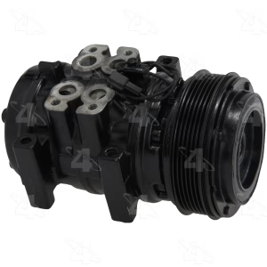 Four Seasons Remanufactured A C Compressor With Clutch for 1989 Mazda 323 - 67397