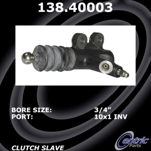 Centric Premium Clutch Slave Cylinder for 1987 Acura Legend - 138.40003