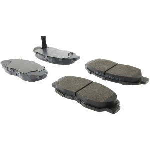 Centric Posi Quiet™ Semi-Metallic Brake Pads for 2012 Honda Insight - 104.07640