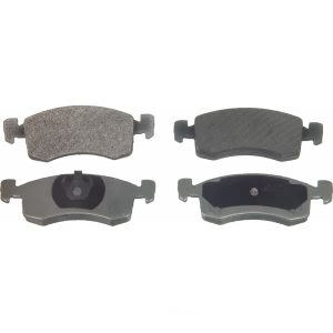 Wagner Thermoquiet Semi Metallic Front Disc Brake Pads for 1985 Dodge 600 - MX220