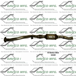 Davico Direct Fit Catalytic Converter and Pipe Assembly for Audi A4 - 16184