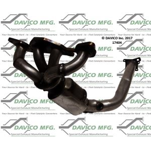 Davico Direct Fit Catalytic Converter and Pipe Assembly for 2009 Volvo S80 - 17404