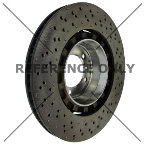 Centric Premium™ OE Style Drilled Brake Rotor for Porsche Cayman - 128.37120