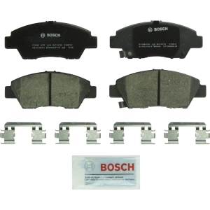 Bosch QuietCast™ Premium Ceramic Front Disc Brake Pads for 2011 Honda CR-Z - BC1394