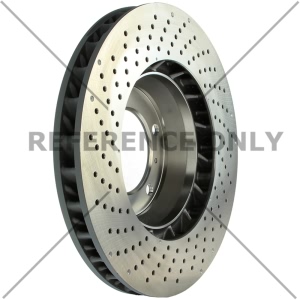 Centric SportStop Drilled 1-Piece Rear Brake Rotor for 2019 Porsche 718 Boxster - 128.37037