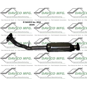 Davico Direct Fit Catalytic Converter and Pipe Assembly for 2006 Honda Insight - 18195