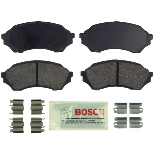 Bosch Blue™ Semi-Metallic Front Disc Brake Pads for 1999 Mazda Protege - BE798H