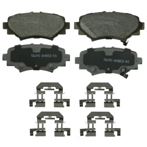 Wagner Thermoquiet Ceramic Rear Disc Brake Pads for 2015 Mazda 3 - QC1729