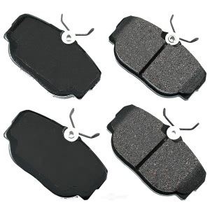 Akebono EURO™ Ultra-Premium Ceramic Front Disc Brake Pads for Land Rover Discovery - EUR493