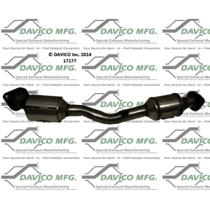 Davico Direct Fit Catalytic Converter and Pipe Assembly for 2010 Nissan Cube - 17177