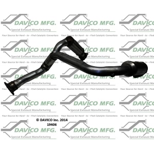 Davico Direct Fit Catalytic Converter and Pipe Assembly for 2007 Chevrolet Tahoe - 19406