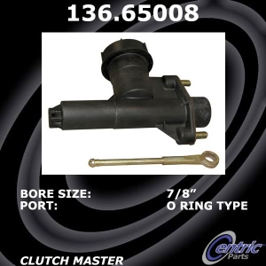 Centric Premium Clutch Master Cylinder for 1987 Ford E-350 Econoline Club Wagon - 136.65008