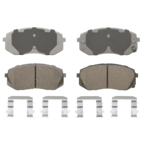 Wagner Thermoquiet Ceramic Front Disc Brake Pads for 2010 Hyundai Tucson - QC1295A