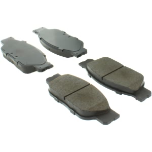Centric Posi Quiet™ Extended Wear Semi-Metallic Front Disc Brake Pads for 2000 Jaguar S-Type - 106.08050