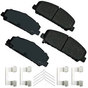 Akebono Proact Ultra Premium™ Ceramic Disc Brake Pad Kit for 2010 Infiniti QX56 - ACT1286A