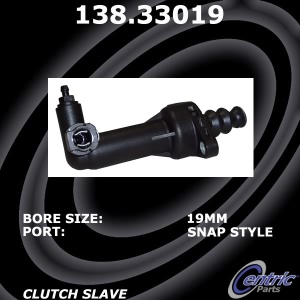 Centric Premium Clutch Slave Cylinder for 2016 Audi S3 - 138.33019
