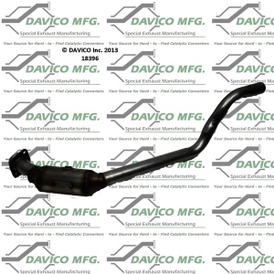 Davico Direct Fit Catalytic Converter and Pipe Assembly for 2009 Jaguar XF - 18396