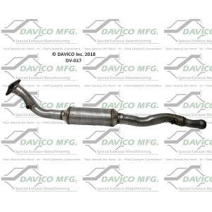 Davico Direct Fit Catalytic Converter and Pipe Assembly for 1996 Volvo 850 - DV-017