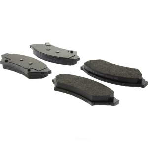 Centric Posi Quiet™ Extended Wear Semi-Metallic Front Disc Brake Pads for Saturn - 106.10750