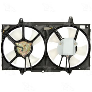 Four Seasons Dual Radiator And Condenser Fan Assembly for 1996 Nissan Altima - 75361