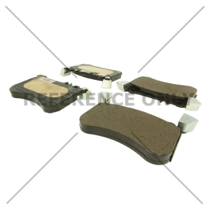 Centric Posi Quiet™ Semi-Metallic Front Disc Brake Pads for Mercedes-Benz S550 - 104.16340